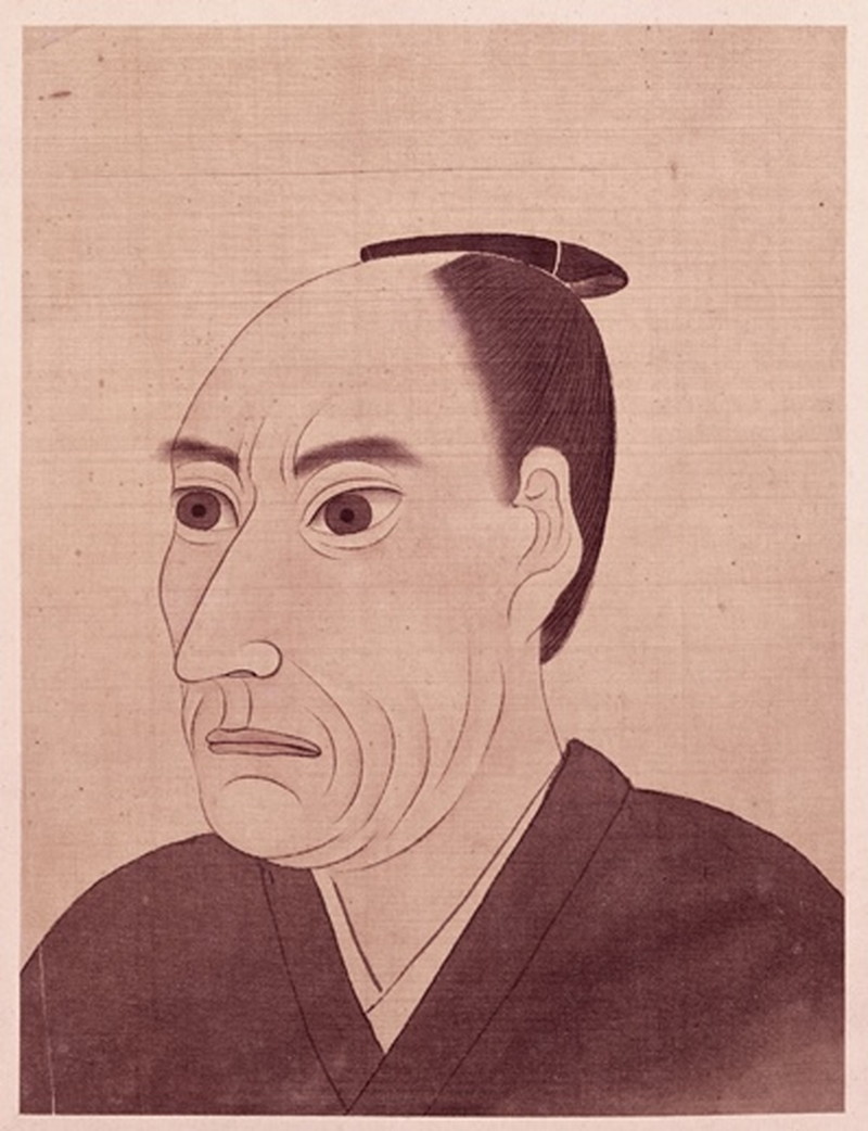 伝江川英龍自画像